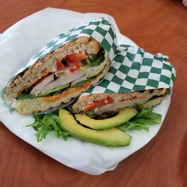Turkey Avocado Panini.