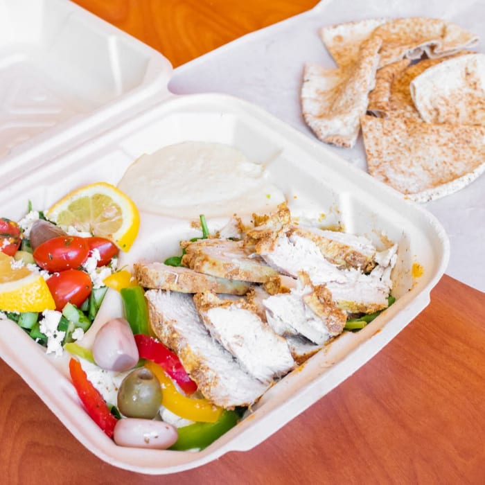 Chicken Combo Platter.