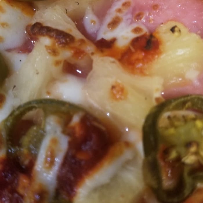 Hawaiian Mauna Kea Pizza.