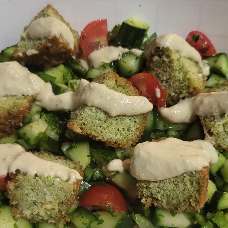 Falafel Made Fresh Daily
